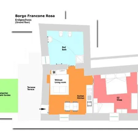 בית חווה Borgo Erbiola